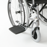 Αμαξίδιο αφαιρούμενα πλαϊνά/υποπόδια & φρένα συνοδού