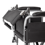 Dividing backrest wheelchair