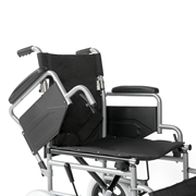 Dividing backrest wheelchair