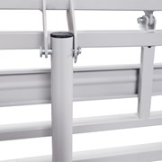 Μονόσπαστη κλίνη με ρόδες