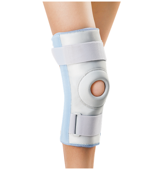 NEOPRENE PATELLAR BRACE WITH APERTURE & GUSSETS