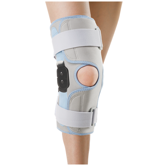 SELF-GRIP PATELLAR BRACE WITH HINGE