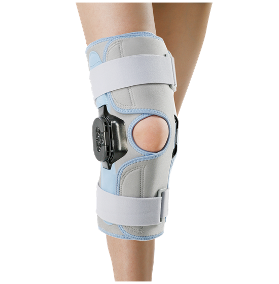 "ROM" PATELLAR BRACE WITH HINGE