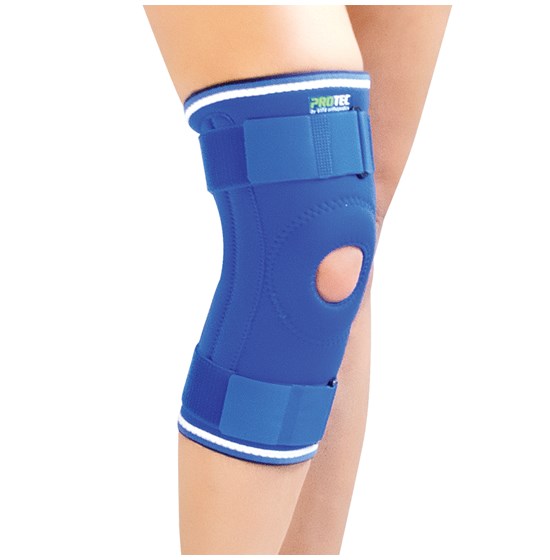 Επιγονατίδα Neoprene με οπή & μπανέλες