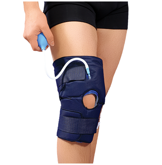 PATELLAR BRACE WITH "PNEUGEL" AIR-GEL PAD