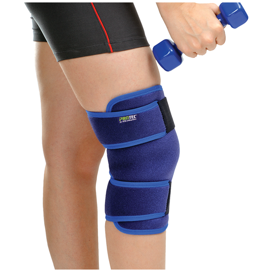 NEOPRENE PATELLAR BRACE WITH APERTURE & CUSHION