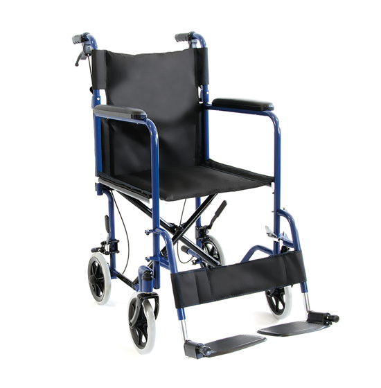Wheelchair with attendant brakes