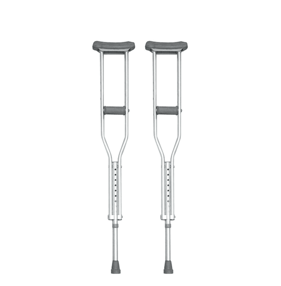 Child aluminum crutches  with  a ball