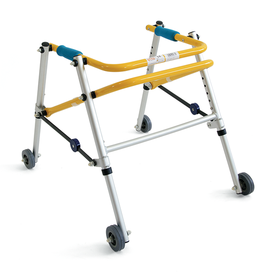 Wheeled toddler walker