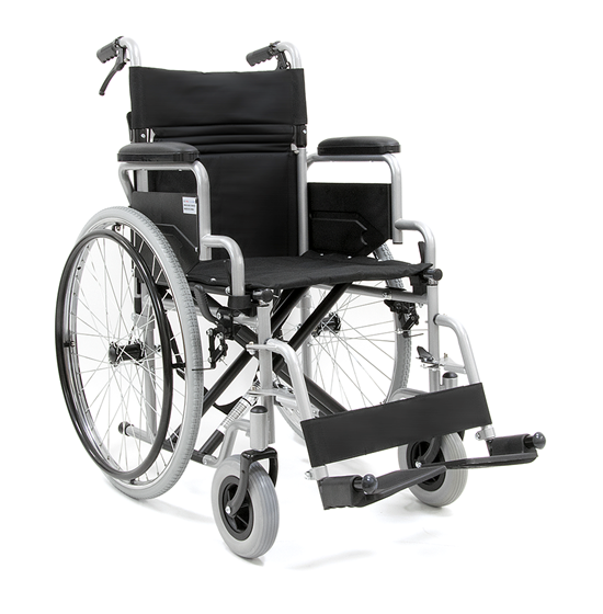 Αμαξίδιο αφαιρούμενα πλαϊνά/υποπόδια & φρένα συνοδού