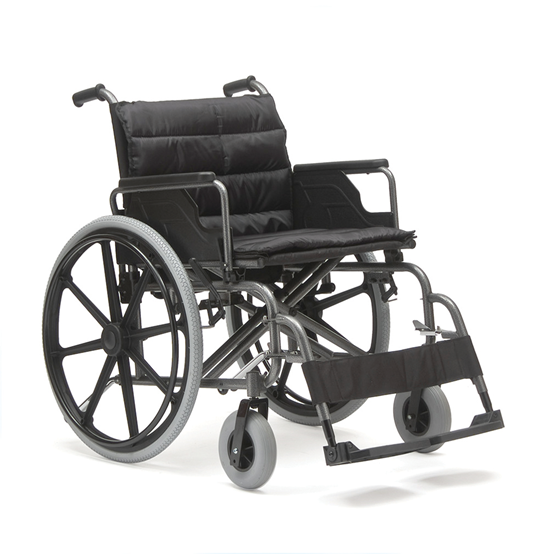"Bariatric Steel" wheelchair 56cm