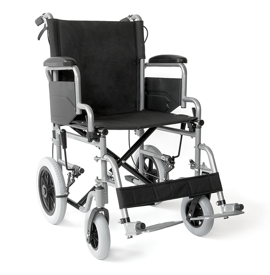 "Attendant Brakes" wheelchair