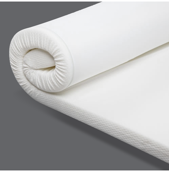 "Memory Foam" bed mattress pad, 5cm - single