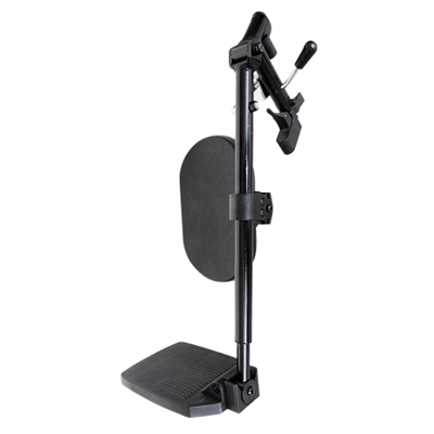 Aluminum tilting footrest