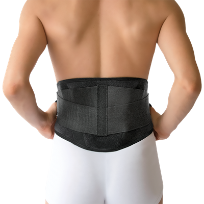 Ζώνη οσφύος με πίεστρο