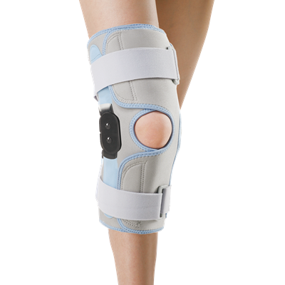 SELF-GRIP PATELLAR BRACE WITH HINGE
