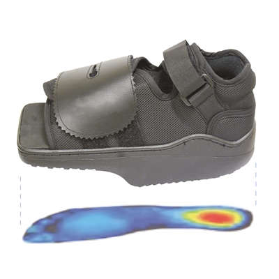 Υπόδημα μετεγχειρητικό "Ortho Wedge Heel"