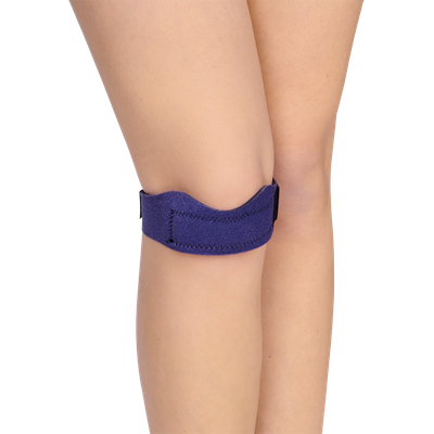 Υποεπιγονατιδική δέστρα Neoprene με pad σιλικόνης