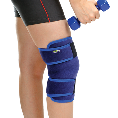 NEOPRENE PATELLAR BRACE WITH APERTURE & CUSHION