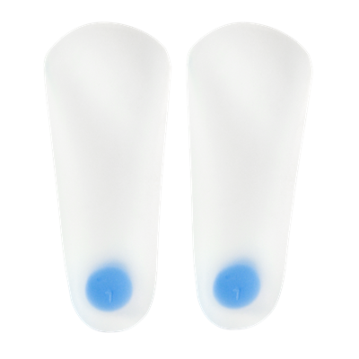 SILICONE INSOLES ¾ FOR FLAT FEET 