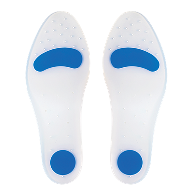 SILICONE INSOLES FOR FLAT FEET