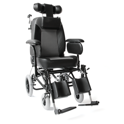 Special type wheelchair with transit wheels