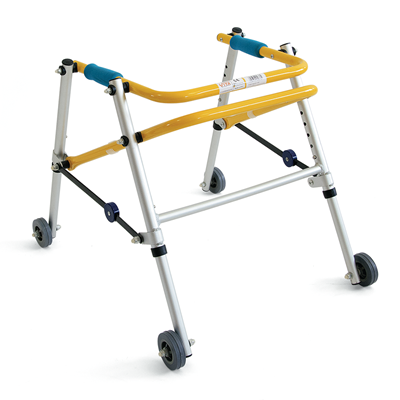 Wheeled toddler walker