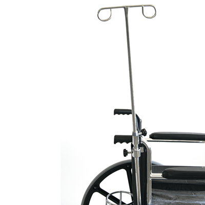 Wheelchair infusion stand