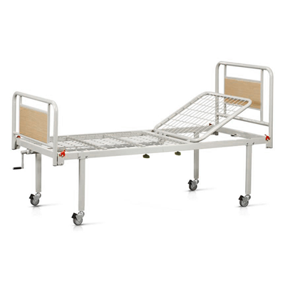 Μονόσπαστη κλίνη με ρόδες